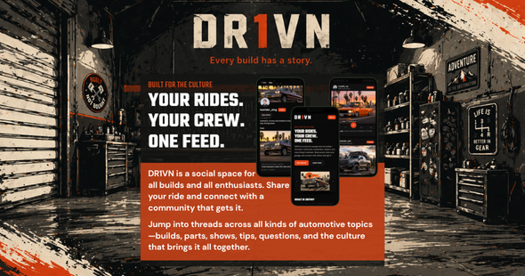 DR1VN app screenshot